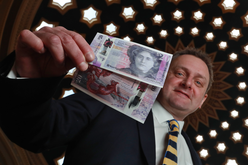 RBS releases new polymer £20 note featuring Scottish entrepreneur Kate Cranston