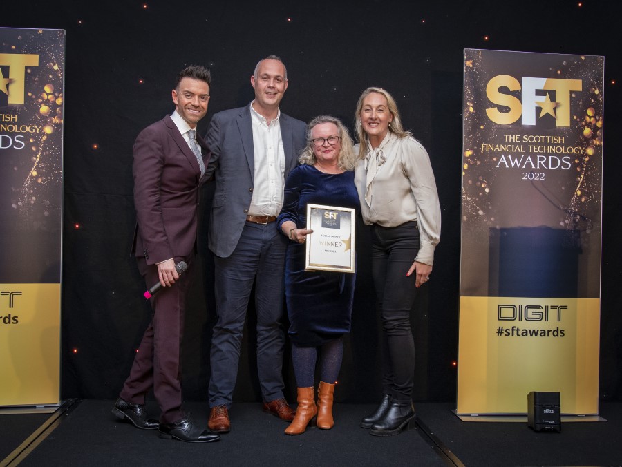 Miconex collects Social Impact Award at Scottish Financial Technology Awards