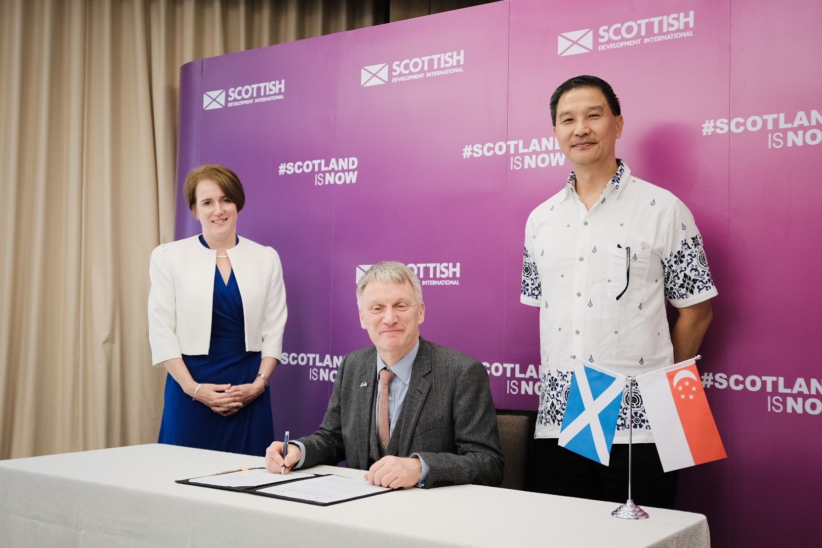 Hydrogen sector MoU signed between Scotland and Singapore