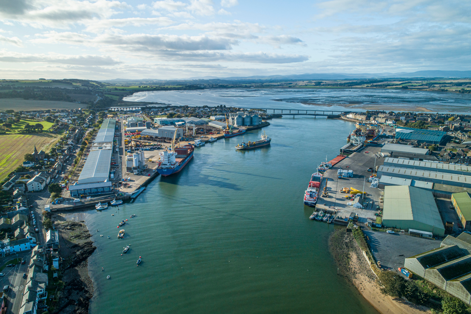 Work underway on £115 million redevelopment of Montrose Port