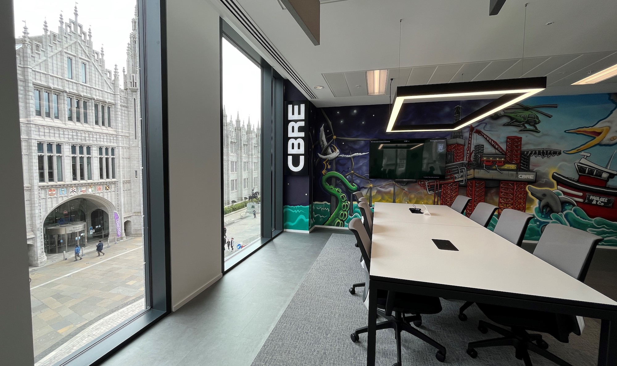 CBRE takes full occupation of new Aberdeen office in Marischal Square