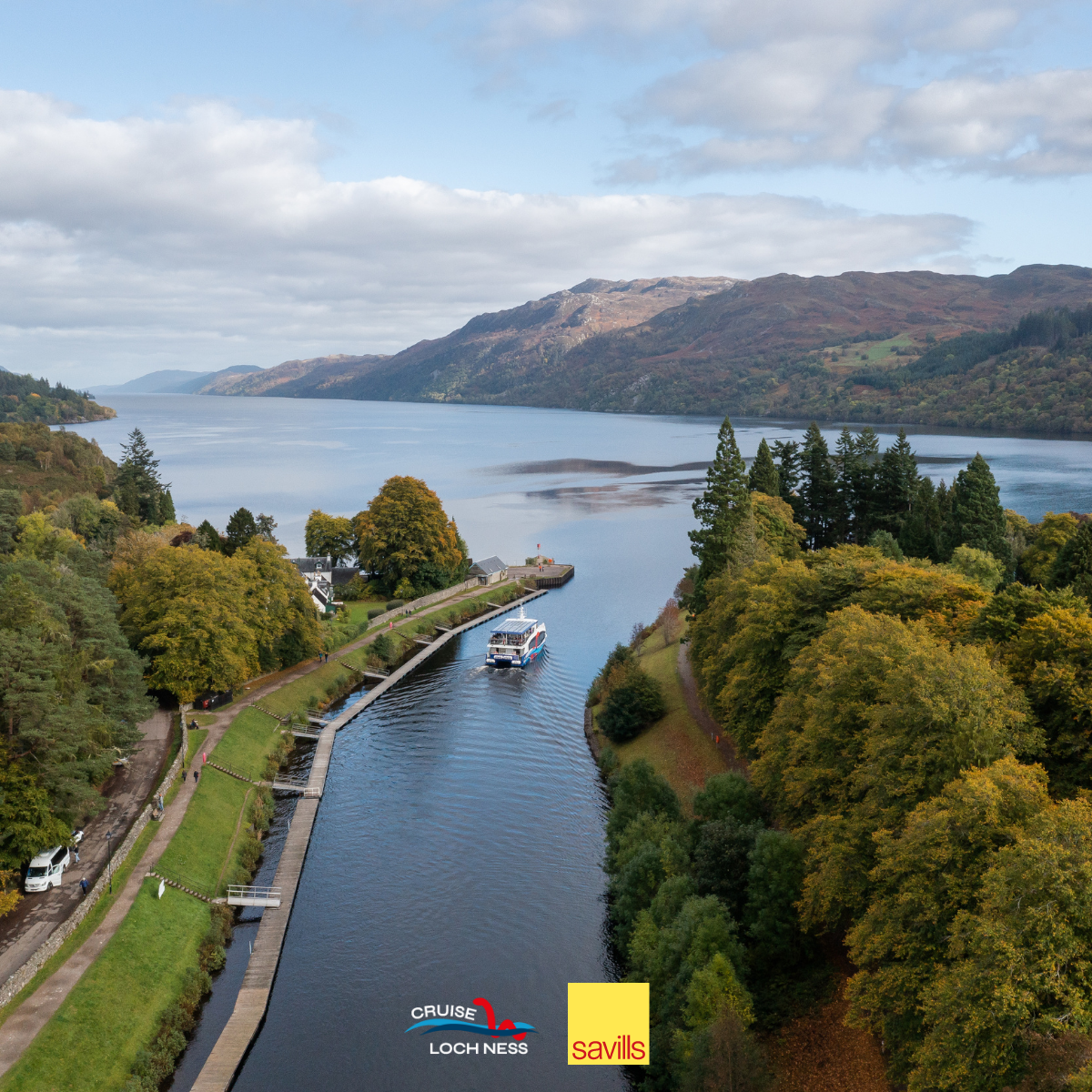 Cruise Loch Ness comes to market for first time ever