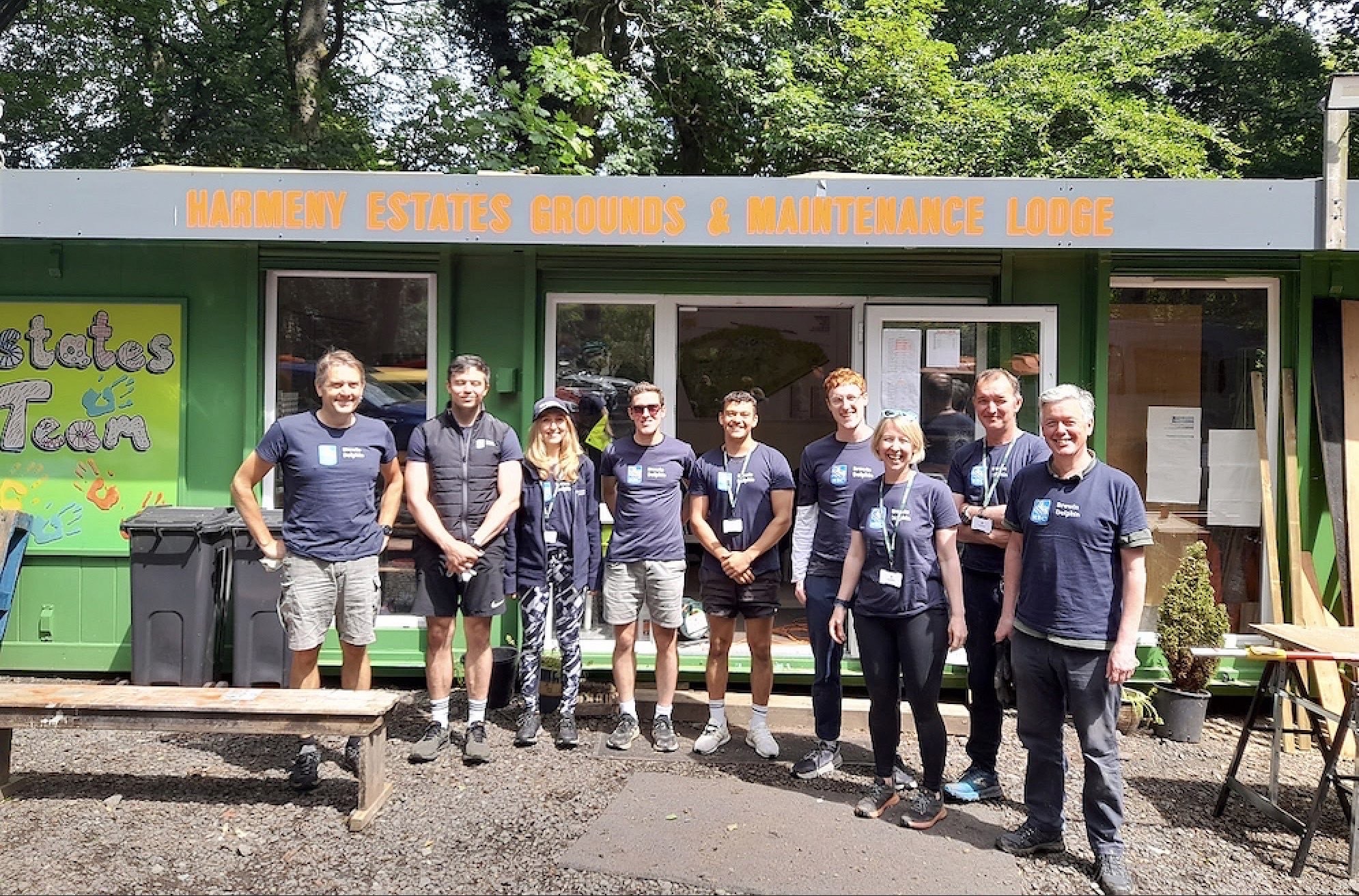 RBC Brewin Dolphin’s Edinburgh team volunteer at local education charity