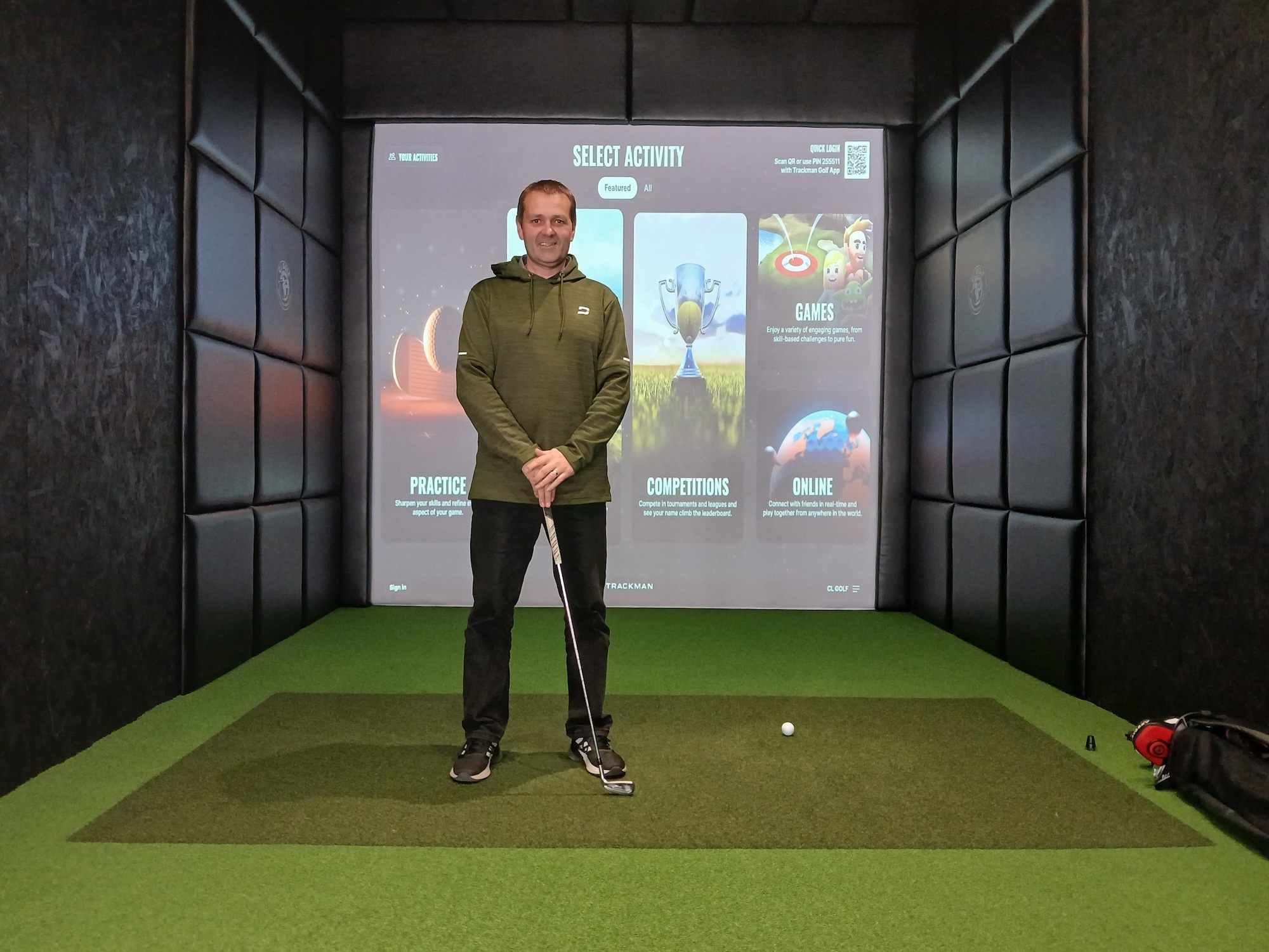 CL Golf swings into action with Dumfries’ first dedicated AI-powered indoor simulator studio