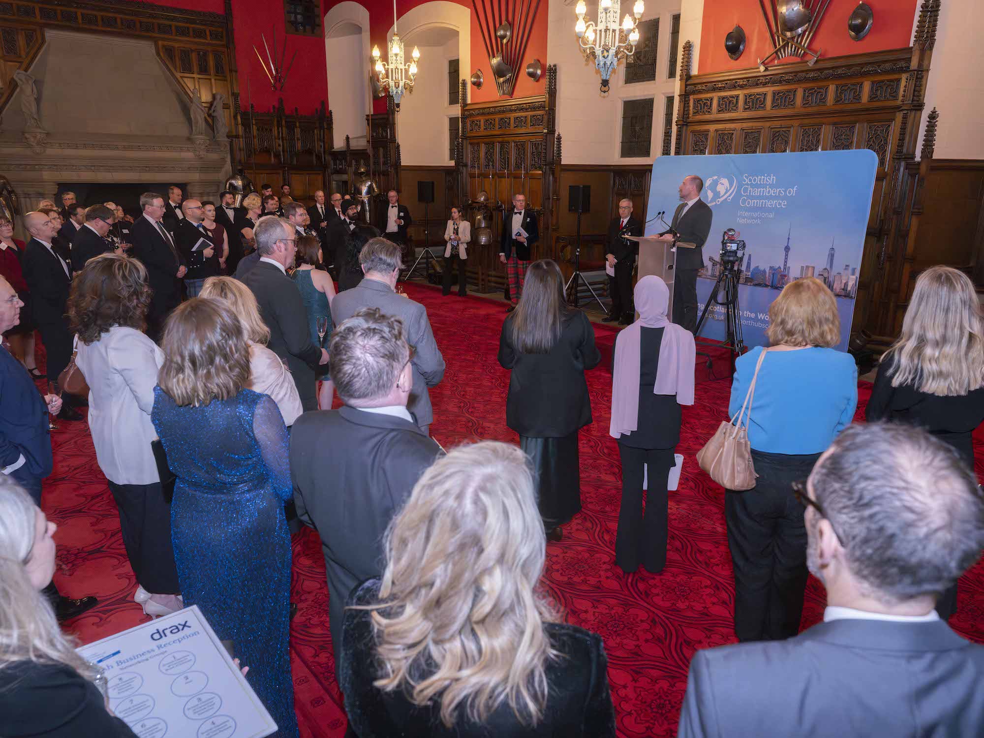 Edinburgh Castle hosts Scottish business celebration