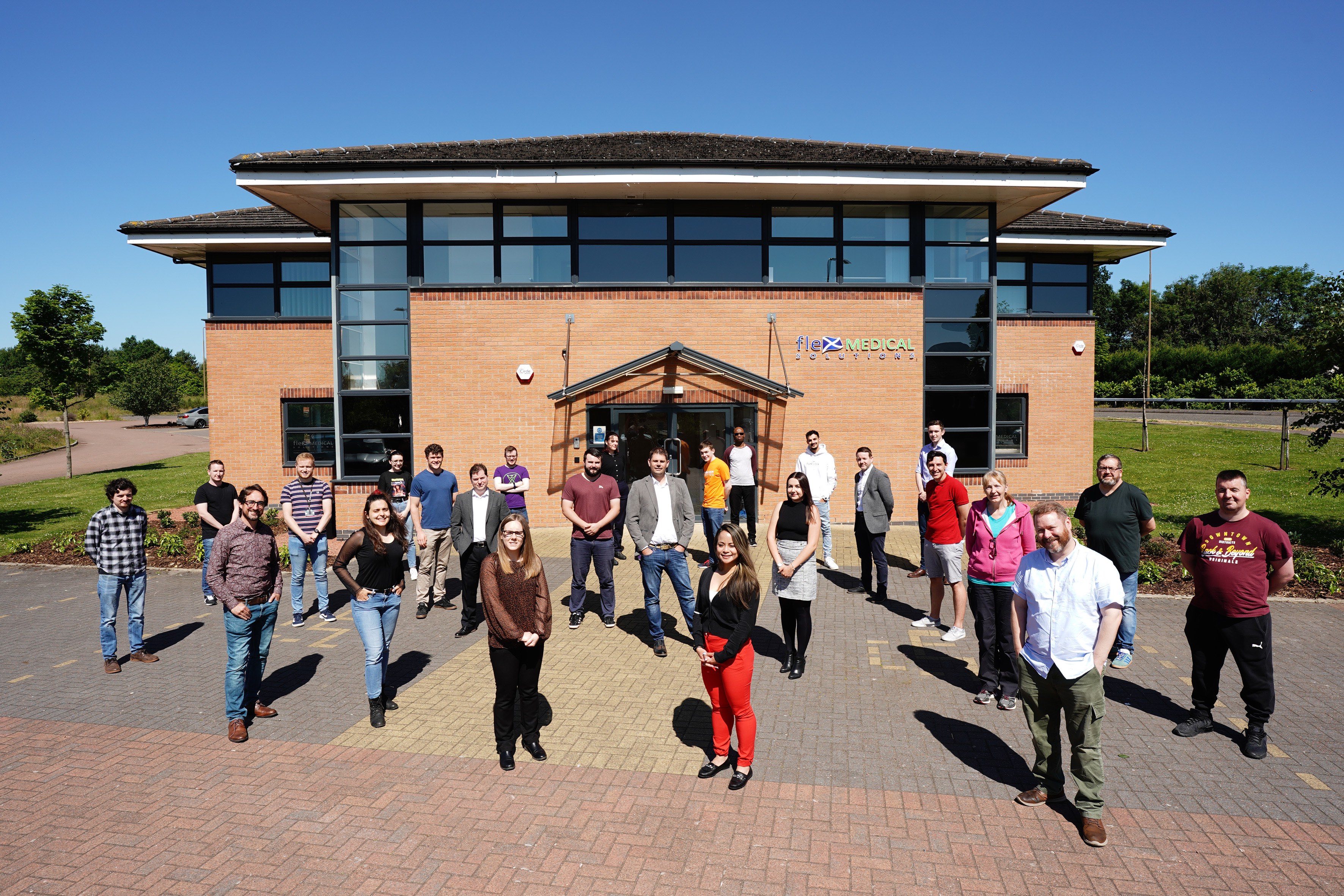 FlexMedical Solutions doubles headcount and invests £1m in Livingston HQ