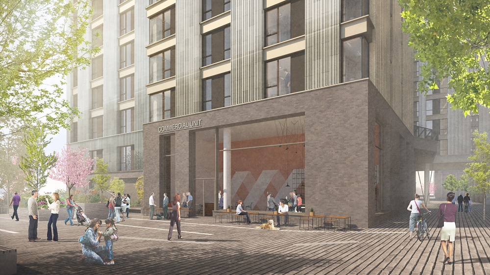 Work begins on Legal & General's build to rent development at Glasgow's Buchanan Wharf