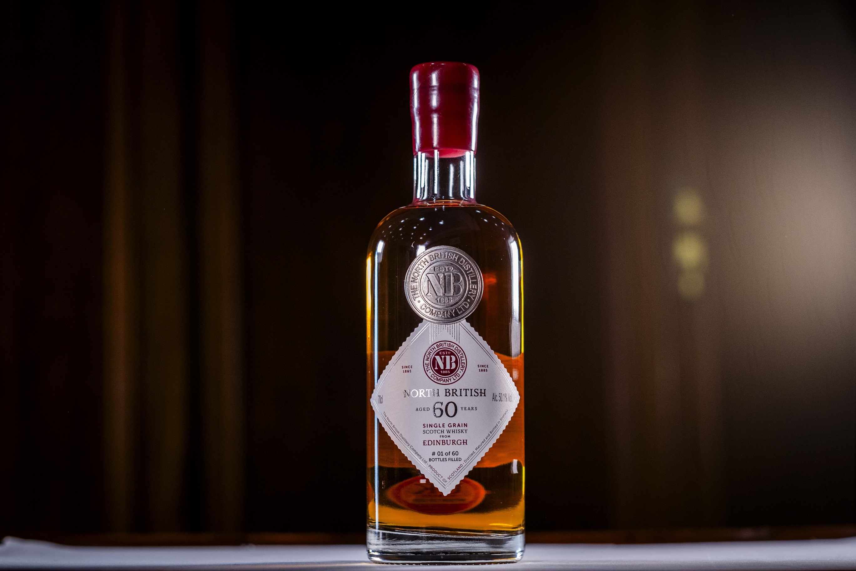 North British Distillery releases rare 60-year old charity whisky