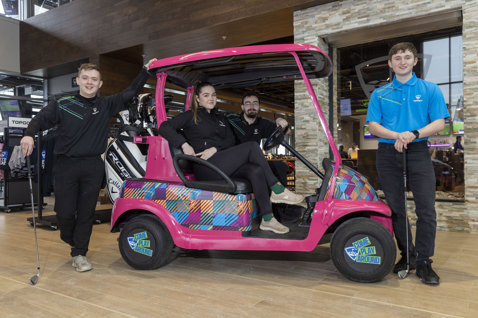 Over 300 new jobs created as Topgolf Glasgow swings into action