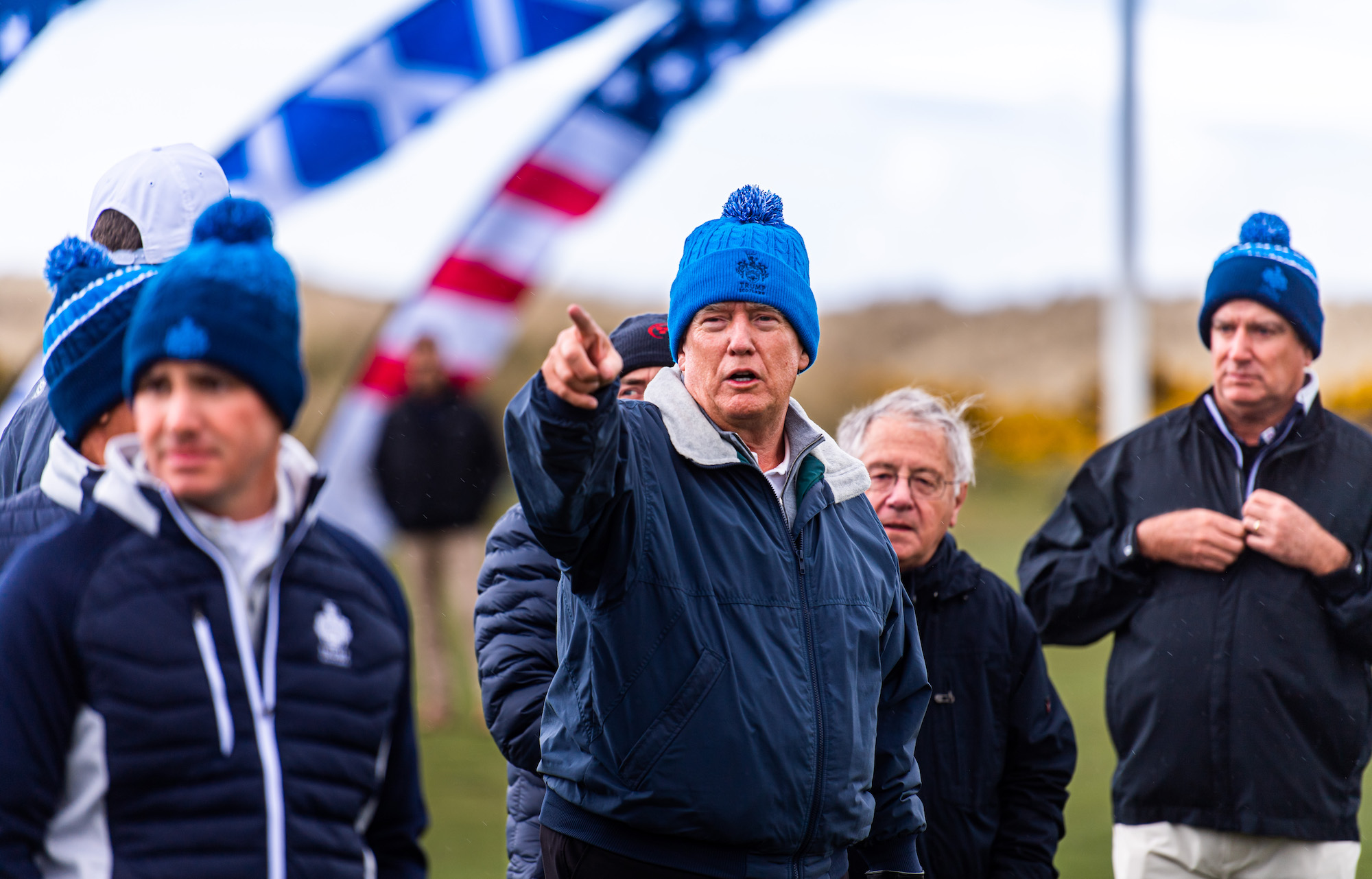 Trump launches new Aberdeenshire golf venture