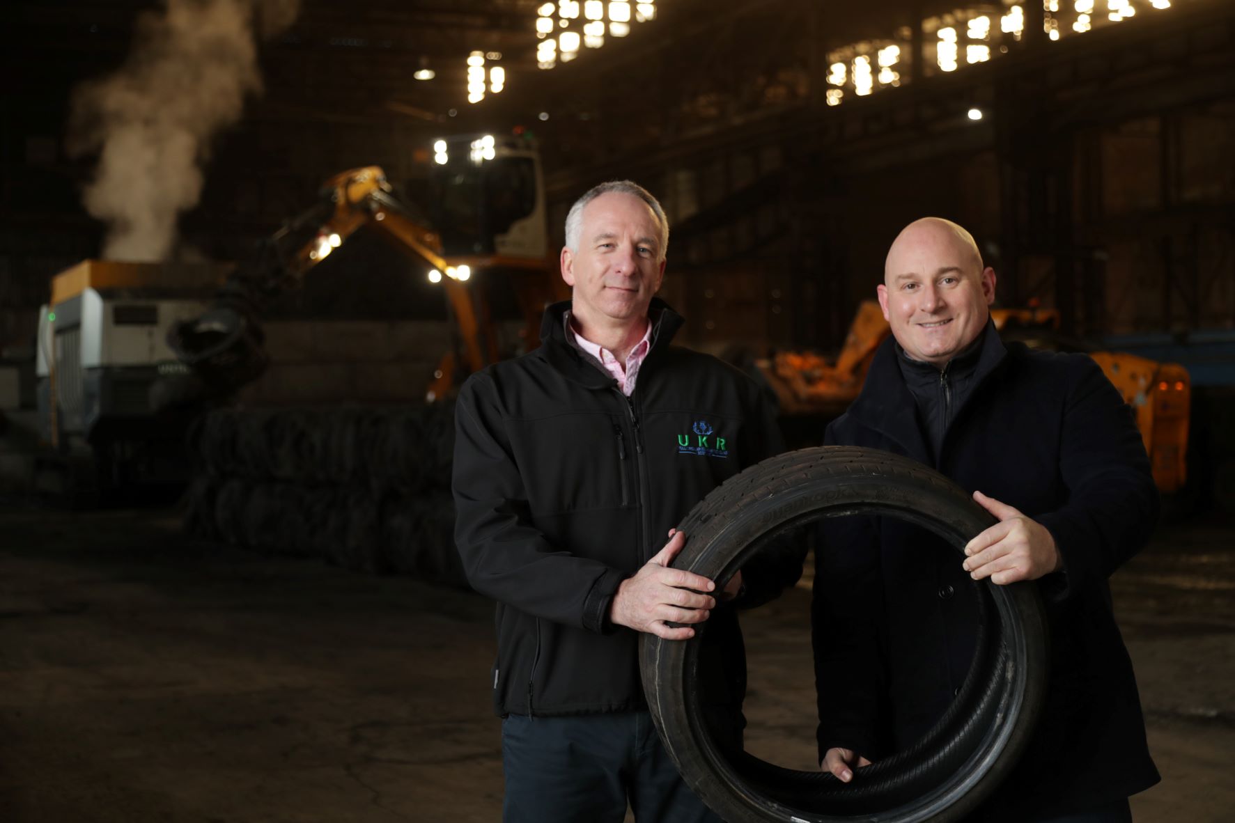 Scottish tyre recycling business secures £370,000 funding deal