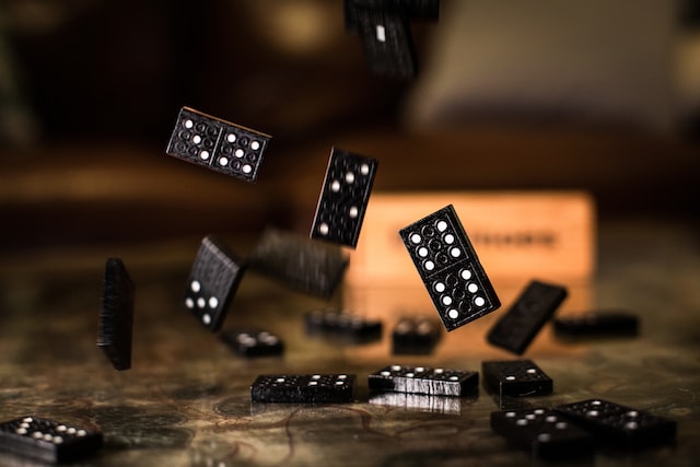 And finally... domino effect