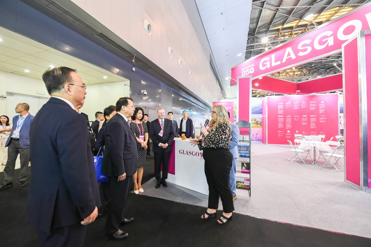 Glasgow businesses welcomed by Mayor of Shanghai