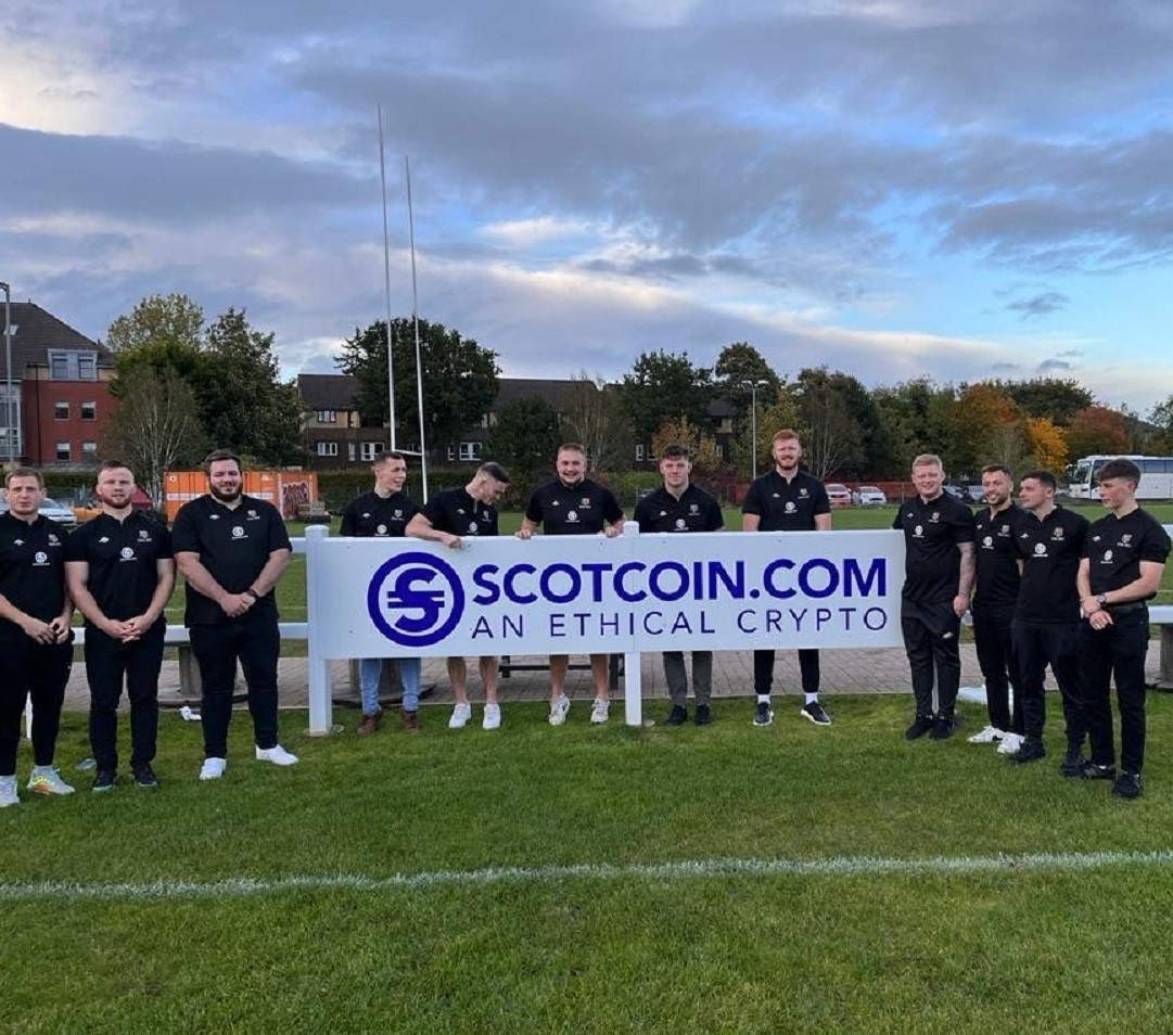 First cryptocurrency sponsor for Scottish rugby club Glasgow Hutchesons’ Aloysians