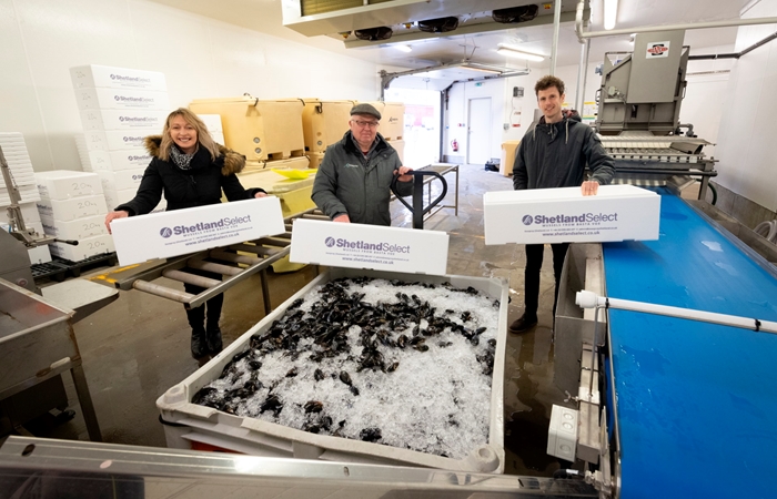 HIE awards Seaspray (Shetland) Ltd £50,000 to build new packing station