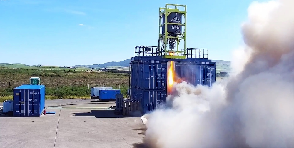 Second stage engine test moves Skyrora closer to launch