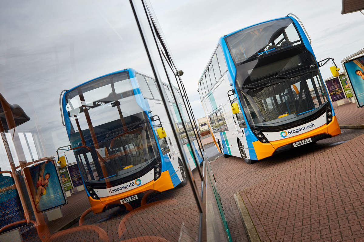 Stagecoach reports 91% drop in first half profits