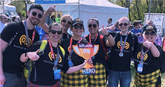 William Duncan + Co raises £7,500 at this years Kiltwalk